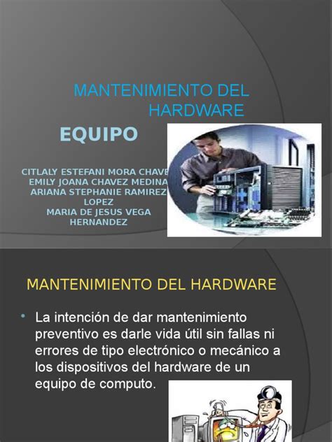 PDF Pasos Para Darle Mantenimiento Preventivo Al Hadware DOKUMEN TIPS