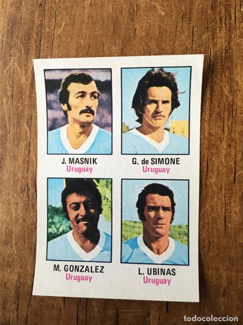 cromo fher munich 74 1974 uruguay nº60 numero 6 Comprar Cromos de