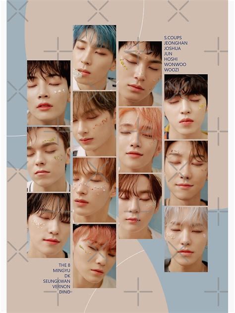 "Seventeen - Fallin 'Flower" Poster for Sale by chasinxthesun | Redbubble