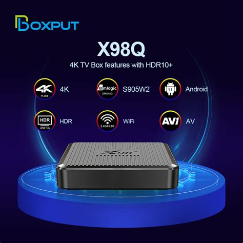 X98Q Amlogic S905W2 Android 11 TV Box | Boxput Official