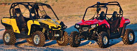 Sport UTV Shootout Can Am Commander 1000 Vs Polaris Ranger RZRS 800