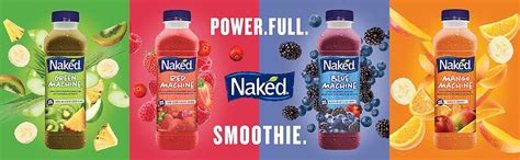 Naked Blue Machine Blueberry Smoothie Ml Amazon Co Uk Grocery