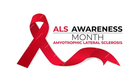 Premium Vector Als Awareness Month Is Observed Each Year In May Its