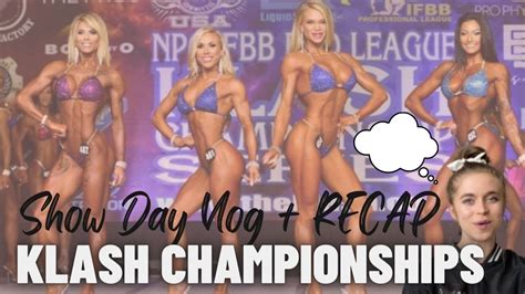 PRO BIKINI Show Day Footage KLASH Championships Vlog Coach S Recap