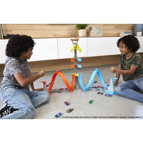 Hot Wheels Action Pista Desafio Da Altura GRW Mattel Real Brinquedos