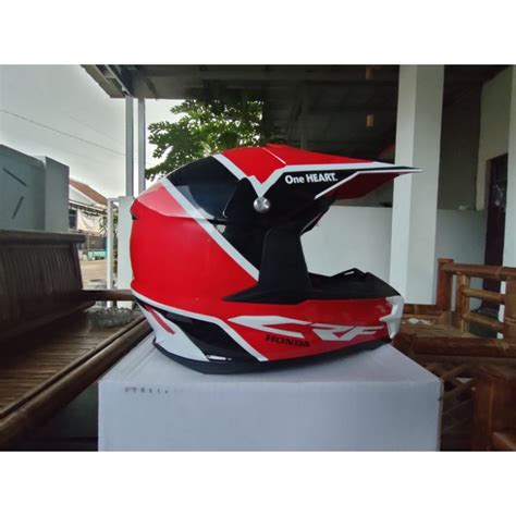 Jual Helm Honda Crf Size L Shopee Indonesia