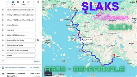 Şlaks Karavan 2 Gün Asos Behramkale YouTube
