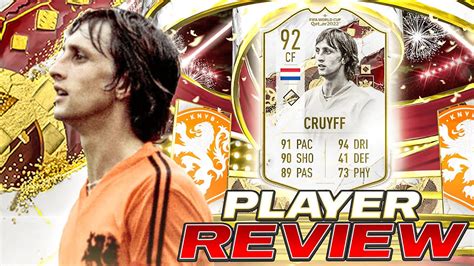 OMG 92 WORLD CUP ICON JOHAN CRUYFF PLAYER REVIEW FIFA 23 ULTIMATE