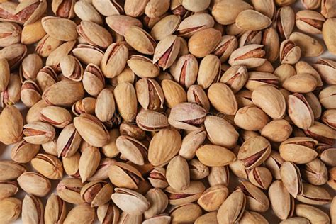 Roasted Pistachios In Shell With Salt As Texture Stock Photo Image Of