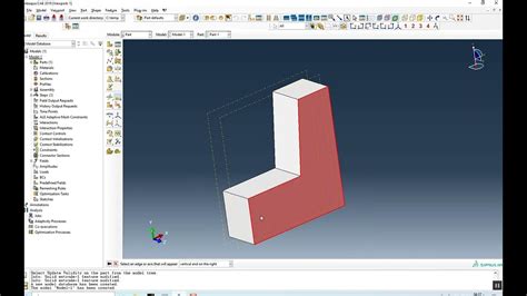 Abaqus Tutorials Lesson 7 Parts And Partitioning 3 Youtube