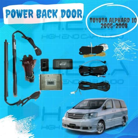 Jual Power Back Door Toyota Alphard Pintu Bagasi Elektrik