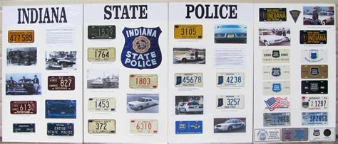 Indiana State Trooper Plates