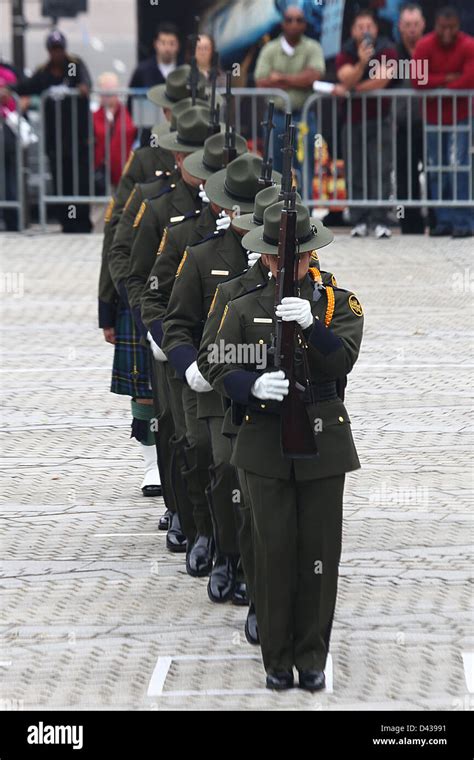 Honor Guard Competition Stock Photo Alamy