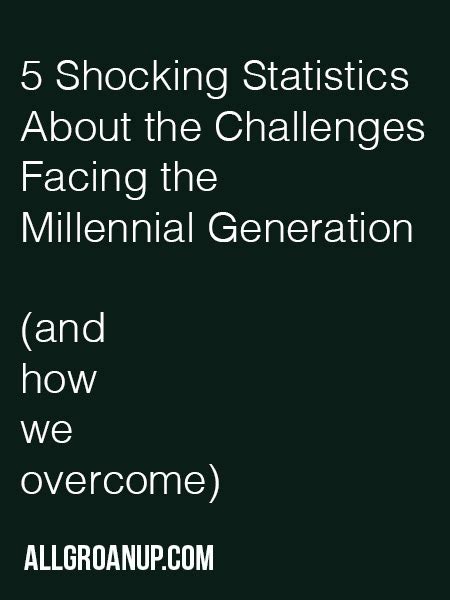 5 Insane Statistics on the Challenges Facing Millennials