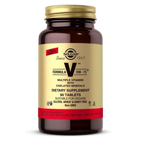 SOLGAR Formula VM-75 (90 tabl.) - ERLI.pl