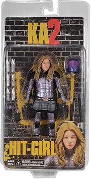 Amazon NECA Series Kick Ass Hit Girl Unmasked Scale Action Figure Toys Games
