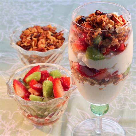 Breakfast Parfait With Granola Yogurt And Fruit Recipe Allrecipes