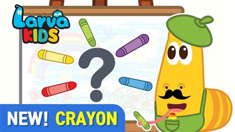 【new】 Crayon Surprise Egg Larva Kids Band Animation Youtube