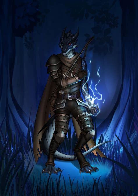 Dragonborn rogue by skadi-s on DeviantArt