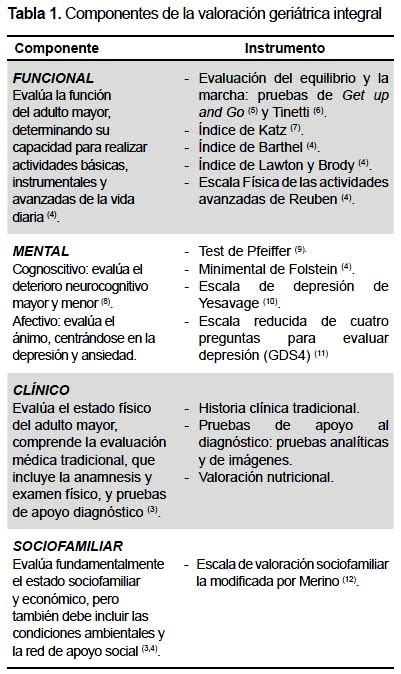 Utilidad De La Valoración Geriátrica Integral En La Evaluación De La Salud Del Adulto Mayor