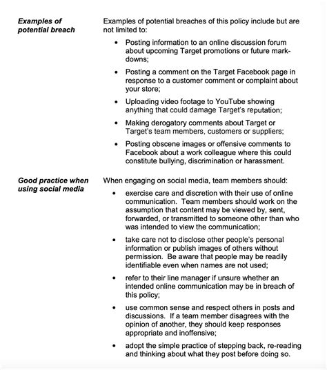 Social Media Policy A Guide For Brands