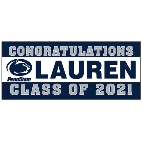 Penn State Class Of 2021 Banner