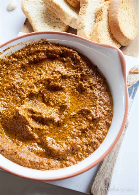 Romesco Sauce | Red Pepper, Almond, and Paprika Sauce - The Noshery