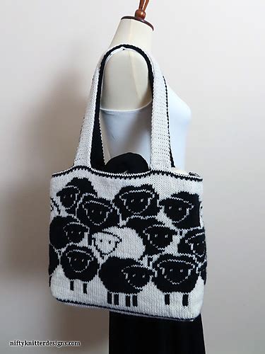 Ravelry Counting Sheep Bag Pattern By Lisa Hannan Fox