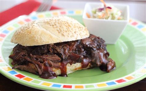 No Smoker No Problem Make Bbq Beef In Your Slow Cooker Melissas Southern Style Kitchen Slow