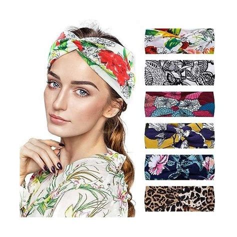 Pcs Bandeau Cheveux Femme Bandana Cheveux Femme Bandeau Large Ch