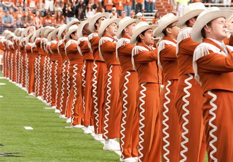 Longhorn Band Lineup Dave Wilson Photography