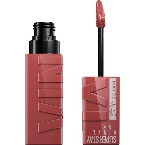 Labial Maybelline Vinyl Ink Nude Shock Peppy Farmacia El túnel