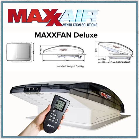 Maxxair Maxxfan Deluxe Roof Vent Camper Interiors