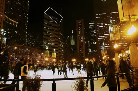 Ice Skating At The Mccormick Tribune Ice Rink Go Visit Chicago