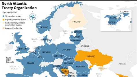 Nato Countries Map 2022