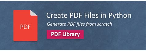 Creating Pdf With Python