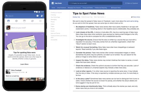 Noticias Falsas En Facebook Así Te Ayudará A Encontrarlas