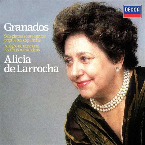 Alicia de Larrocha: Granados - Six Pieces on Spanish Folksongs, Allegro ...