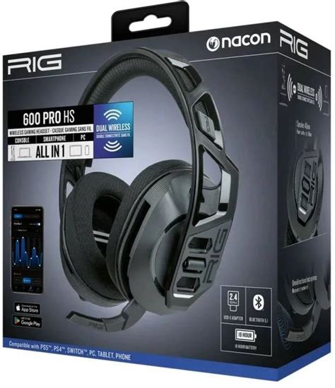 אוזניות מקצועיות RIG 600 PRO HX Dual Wireless Universal Gaming Headset