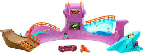 Snapklik Hot Wheels Skate Octopus Skatepark Playset