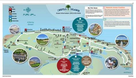 Map Of Jekyll Island World Map 07