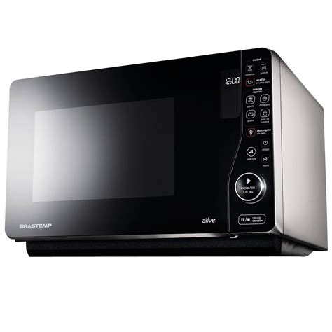 Micro Ondas Brastemp 23 Litros Maxi Flat Preto 127v R 599 00 Em