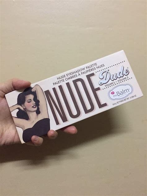 The Balm Nude Dude Vol Beauty Personal Care Face Face Care On