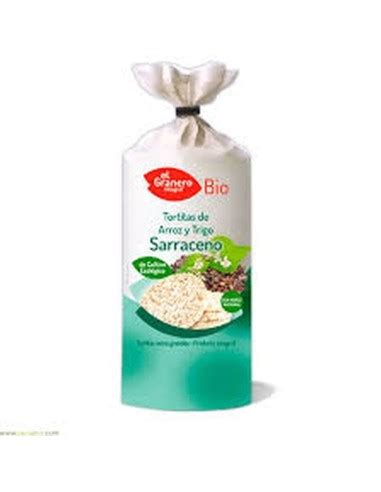 TORTITAS ARROZ TRIGO SARRA 115 GR BIO EL GRANERO