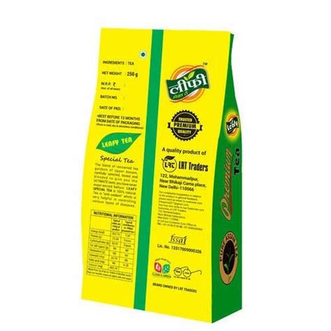 Leafy Premium Assam Tea Packaging Type Packet At Rs 43packet In Delhi