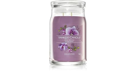 Yankee Candle Wild Orchid bougie parfumée Signature notino be