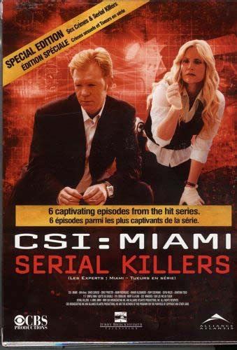 Buy Csi Miami Serial Killers Sex Crimes Boxset Bilingual Online