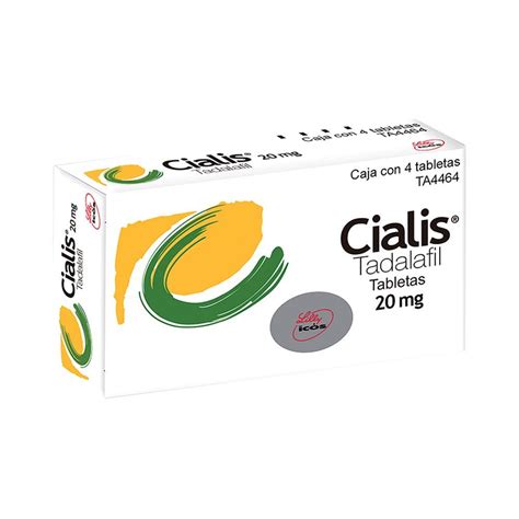 Cialis 20 Mg 4 Tabletas