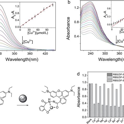 Uv Vis Absorption Spectra Of The A Rbszif 8 01 Mg Ml À1 And B