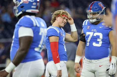 Ole Miss Qb Jaxson Dart Reacts To His Headshot In Ea Sports College